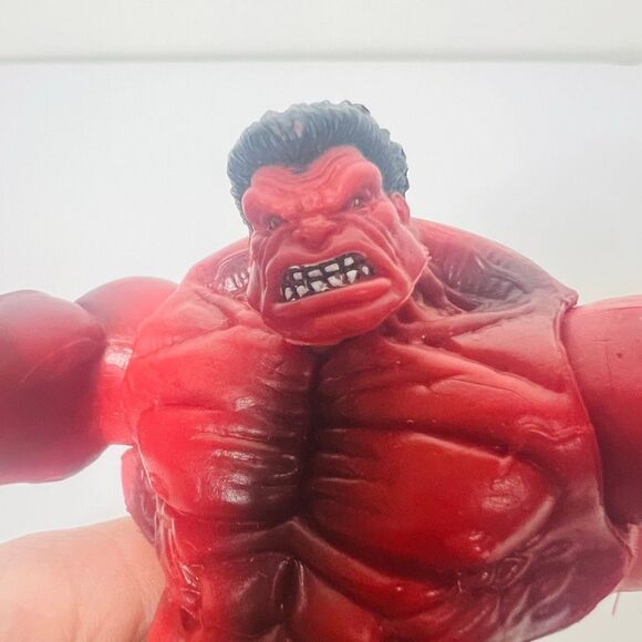 Marvel Legend The Incredible Hulk Red Hulk Figure Posable Collectible - Picture 6 of 6